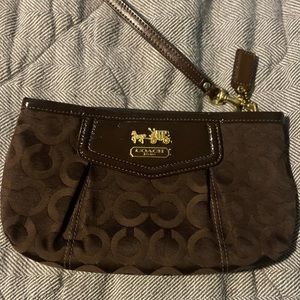 Coach wristlet